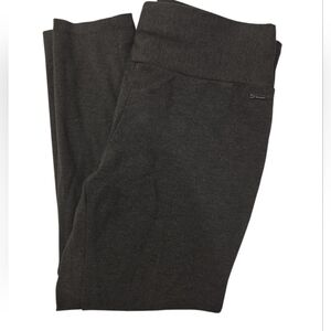 Tahari Womens Charcol Black Dress Pants